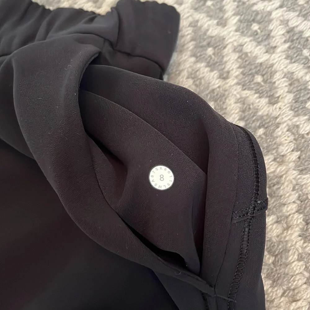 Lululemon Black Skirt with Drawstring